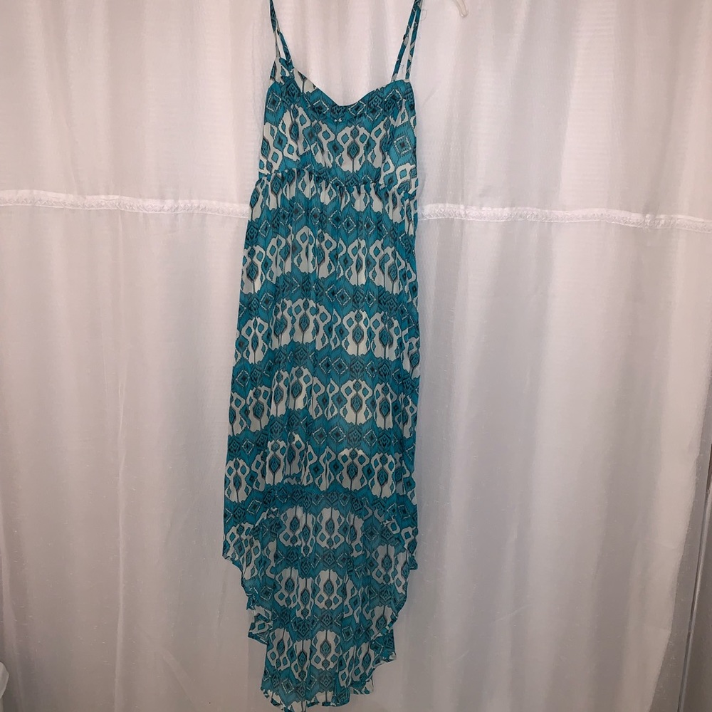 Blue dress